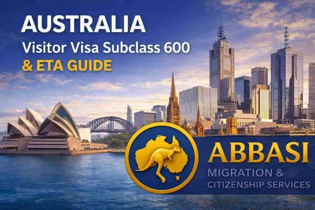 Australia Visitor Visa Subclass 600 & ETA - Complete Guide & Expert Help.