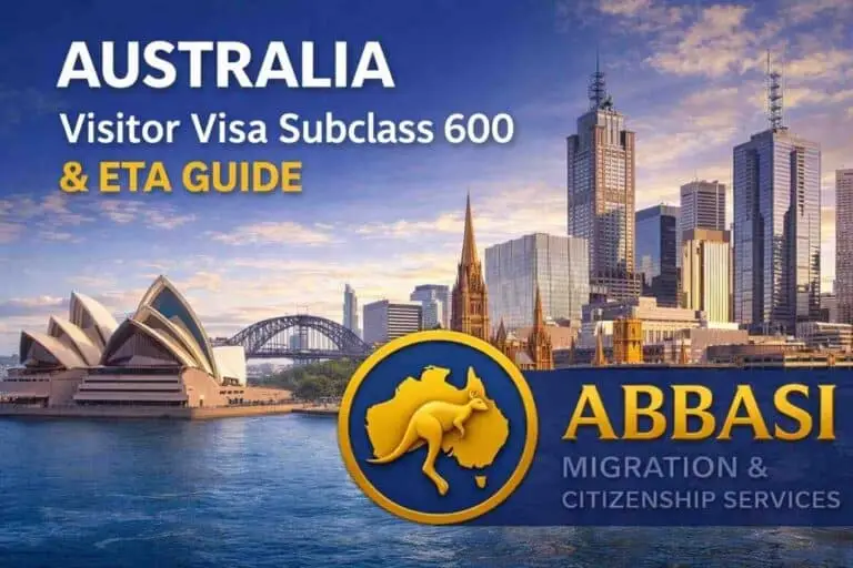 Australia Visitor Visa Subclass 600 & ETA - Complete Guide & Expert Help.