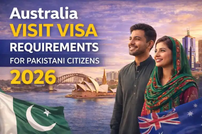 Australia Visit Visa Requirements for Pakistani Citizens 2026