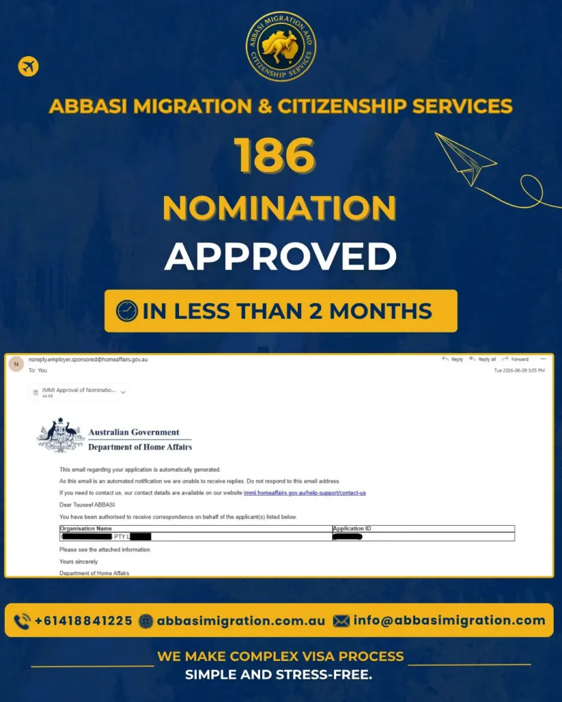 Employer Nomination 186 Approved (1)