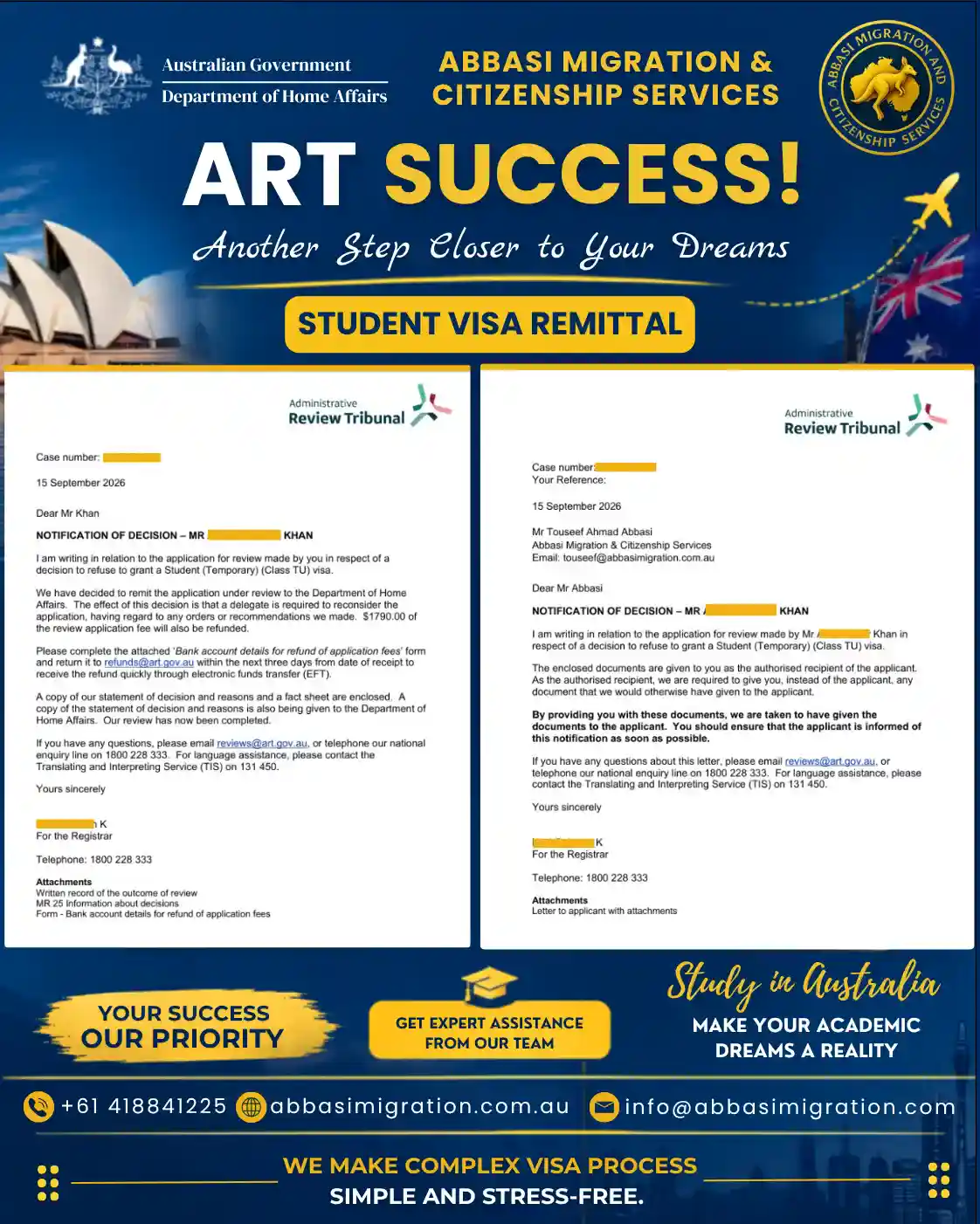 ART Success Abbasi Migration Citizenship Services- (1)