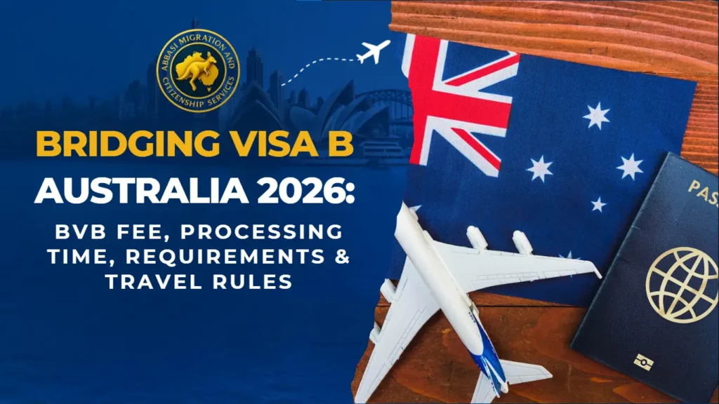 Bridging Visa B Australia 2026 BVB Fee