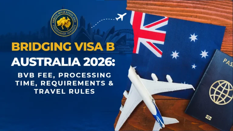 Bridging Visa B Australia 2026 BVB Fee
