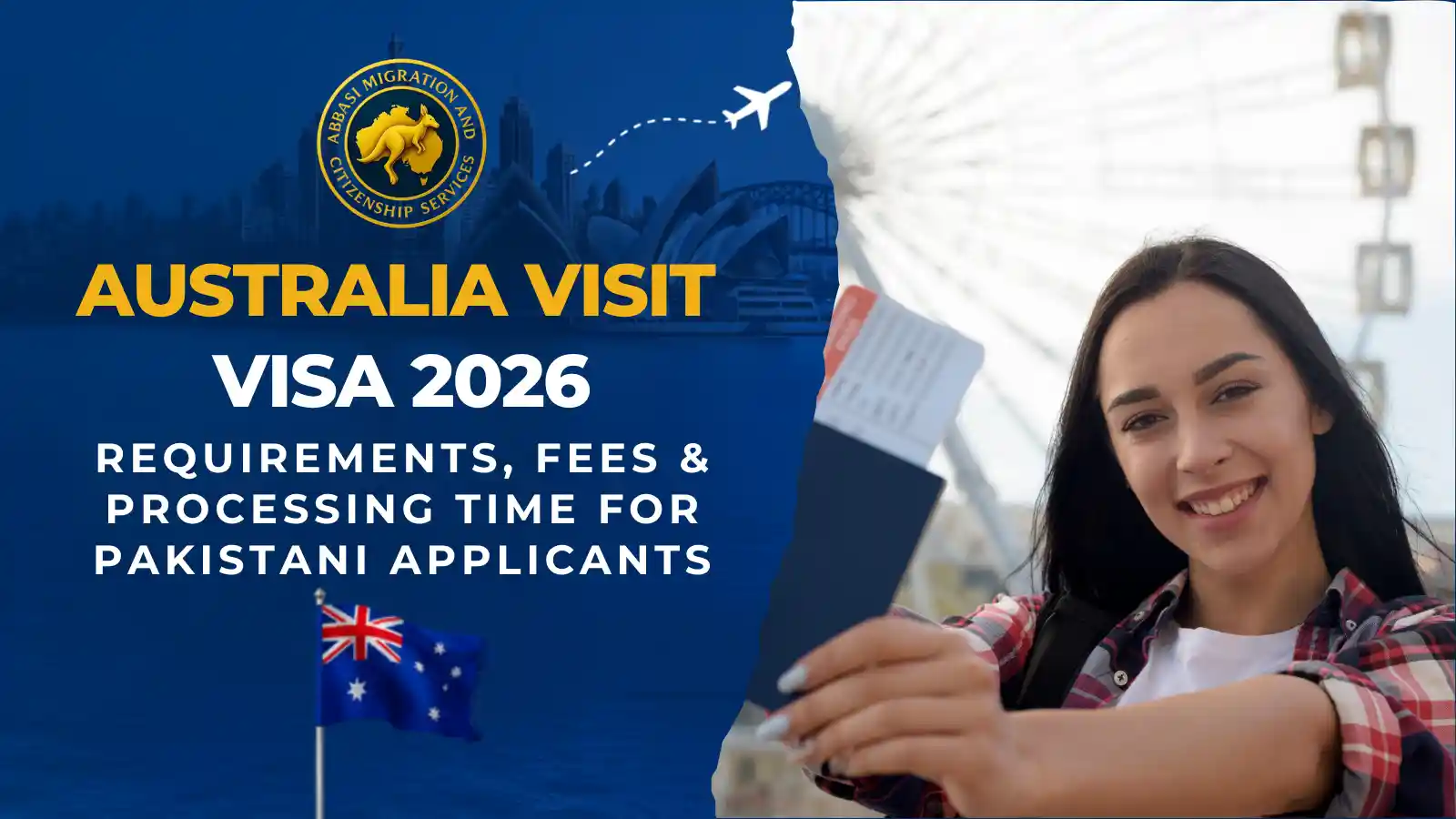 Australia Visit Visa 2026 Requirements, Fees & Processing Time for Pakistani Applicants